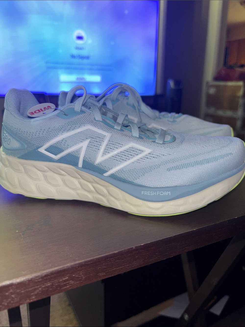New Balance Women’s Light Blue Fresh Foam Running Sneakers